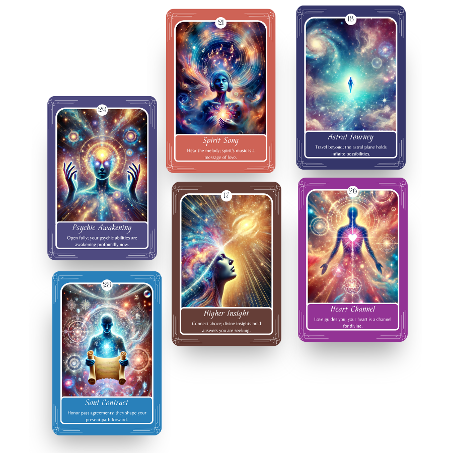 Psychic Visions Oracle Deck
