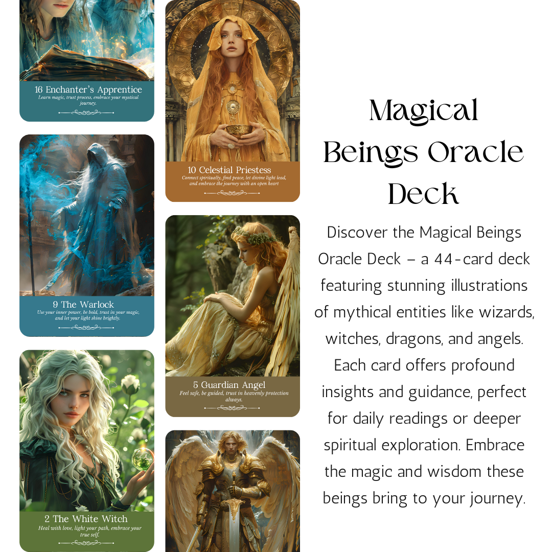 Discover the Magic: The Magical Beings Oracle Deck